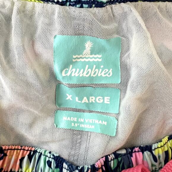 Mens Chubbies The Bloomerangs 5.5" Classic Swim Trunks Size XXL - Picture 9 of 11
